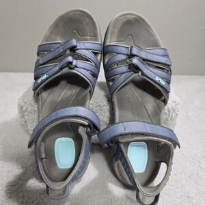 Teva Tirra Sandals Women's Size‎ 11 Blue Athletic Water Hiking  Shoes Adjustable